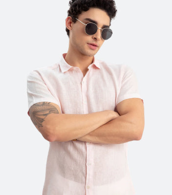 Slim Fit Shirt with Flap Pockets
